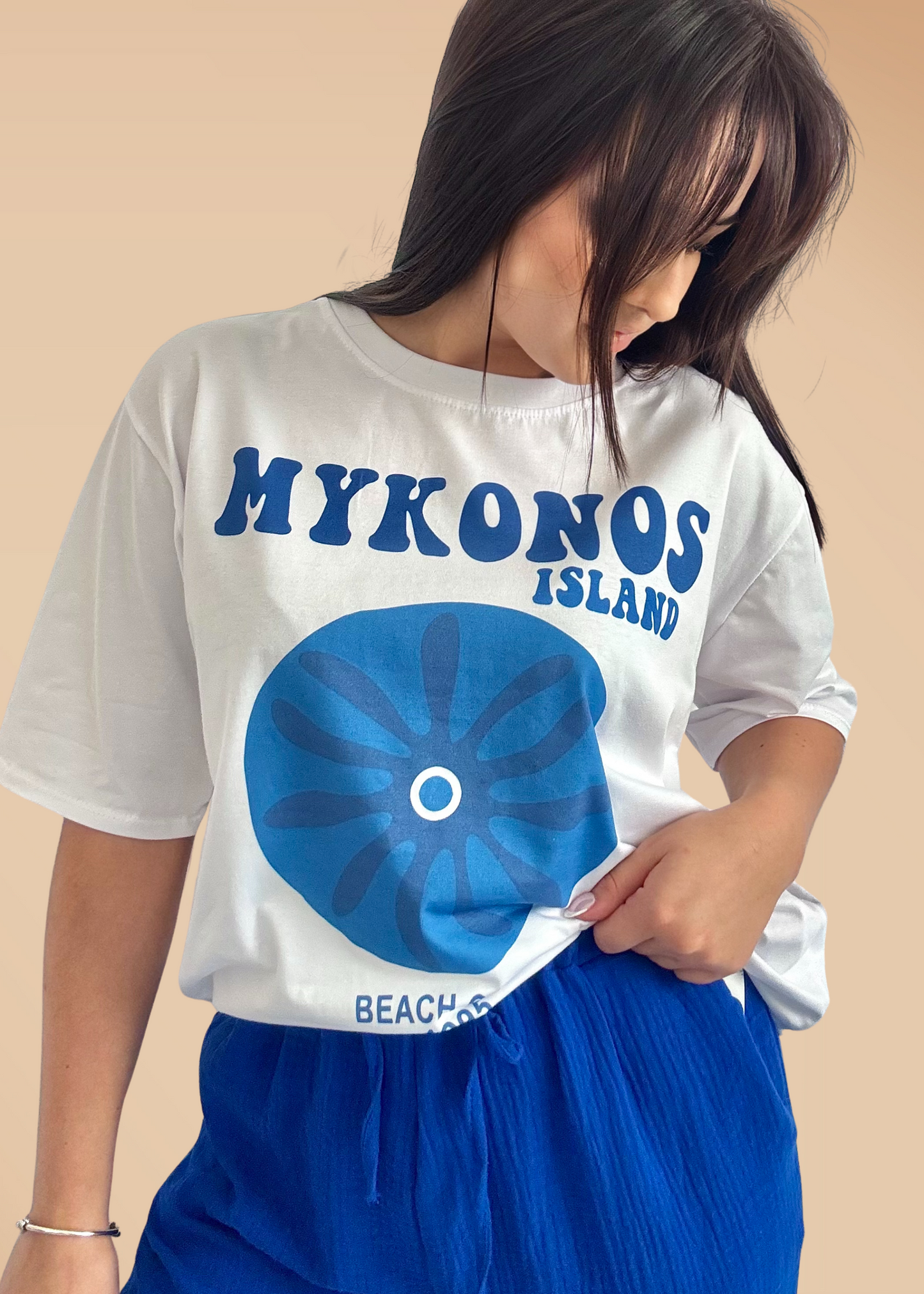 T-shirt Over Size Mykonos