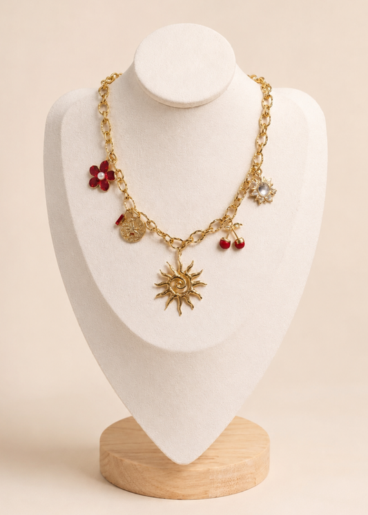 Collier Personnalisé 5 breloques