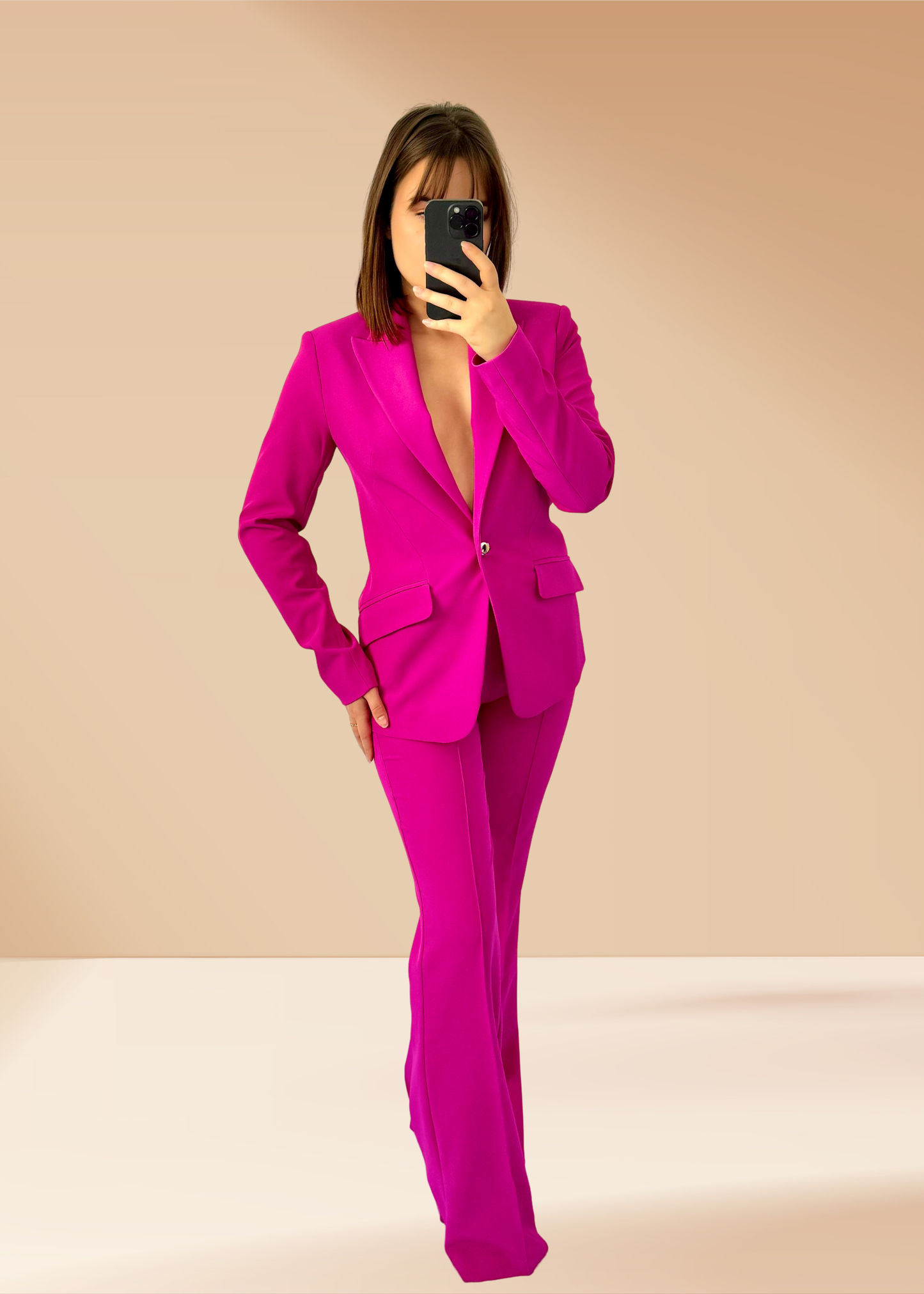 Veste Blazer Magenta