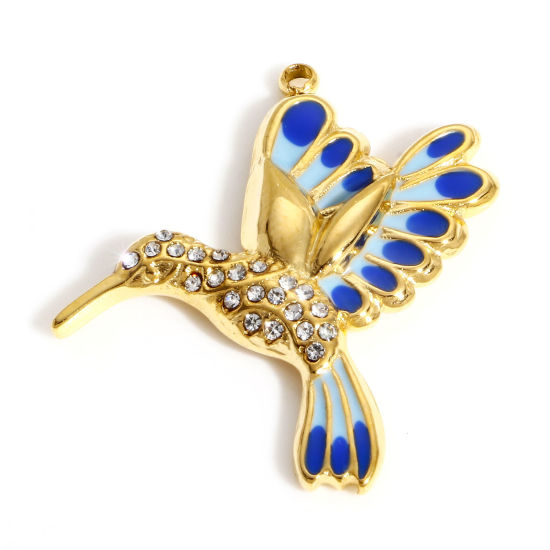 Colibri bleu - 29mm