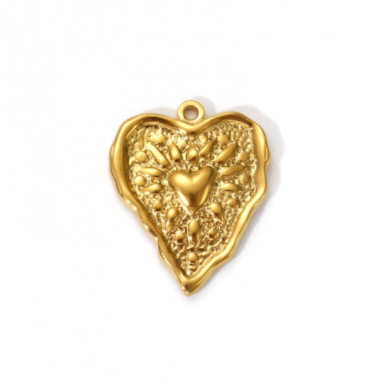 Médaillon coeur - 24mm
