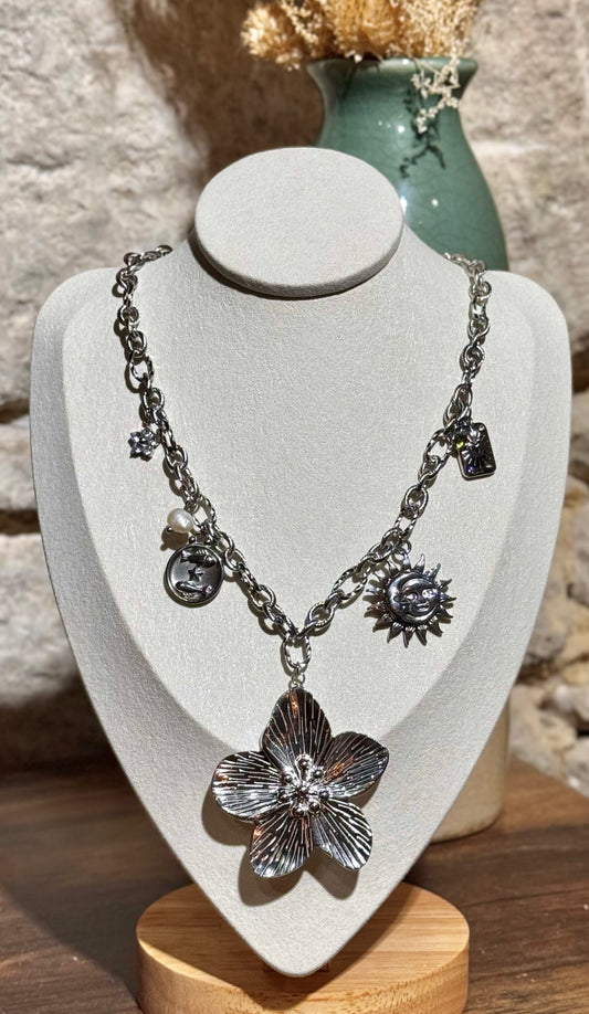 Collier personnalisé 5 breloques