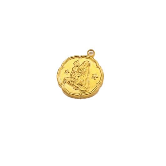 Médaillon Vierge - 16mm